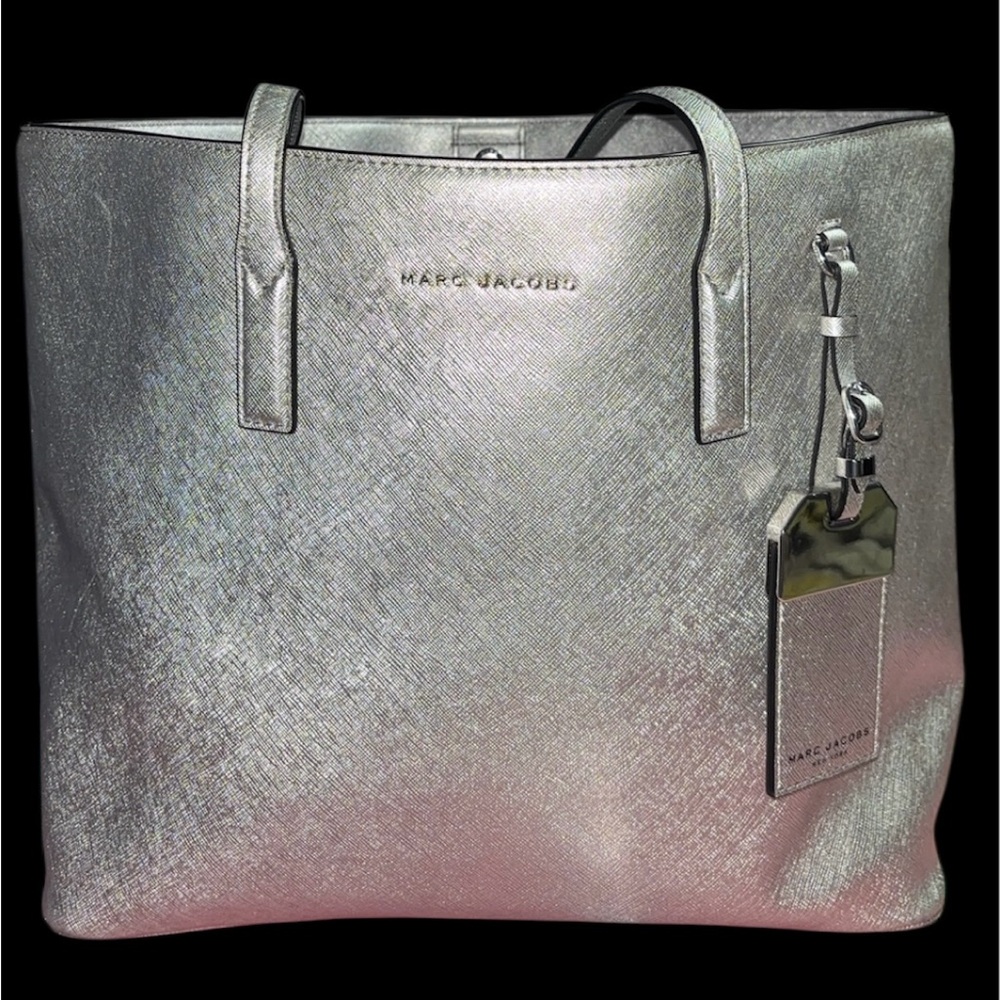 Marc Jacobs Metallic Silver Tote